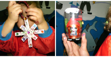 snježne kugle i pahulje