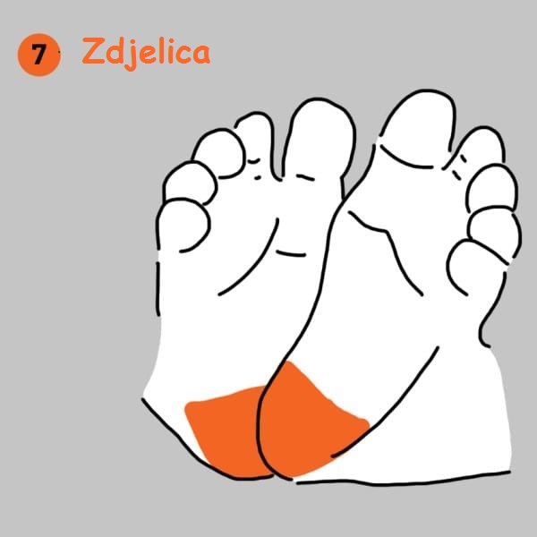 stopalo zdjelica