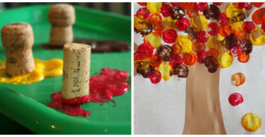 bojanje plutenim čepovima