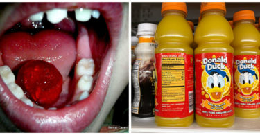 na zaslađenim sokovima naljepnice